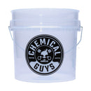 Chemical Guys  Heavy Duty Ultra Clear Detailing Bucket, 4.25 Gal - MODE Auto Concepts