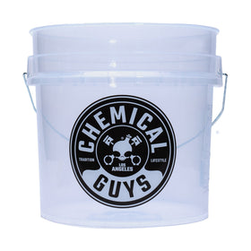 Chemical Guys  Heavy Duty Ultra Clear Detailing Bucket, 4.25 Gal - MODE Auto Concepts