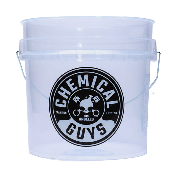 Chemical Guys  Heavy Duty Ultra Clear Detailing Bucket, 4.25 Gal - MODE Auto Concepts