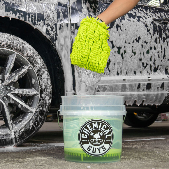 Chemical Guys  Heavy Duty Ultra Clear Detailing Bucket, 4.25 Gal - MODE Auto Concepts