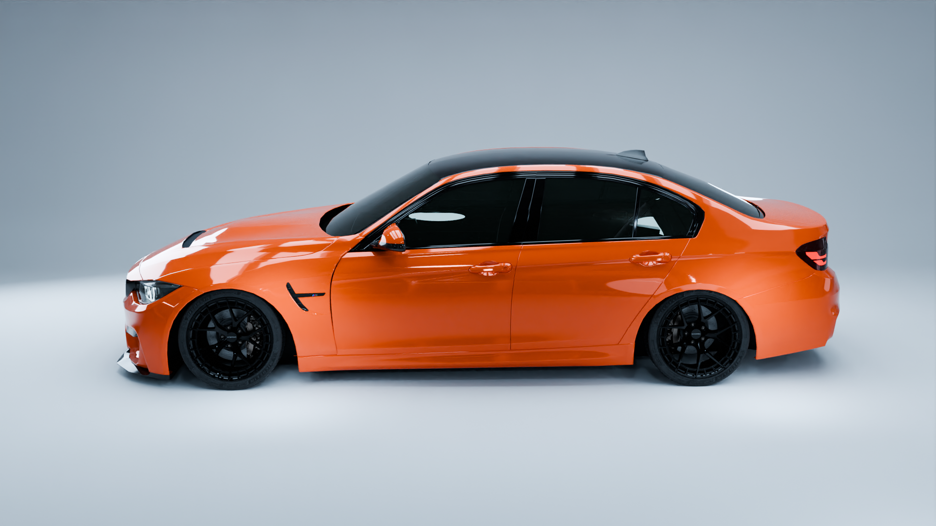 MODE Design FR-1 Forged Wheels Liquid Black Set for BMW M3 F80 M4 F82 F83 - 0