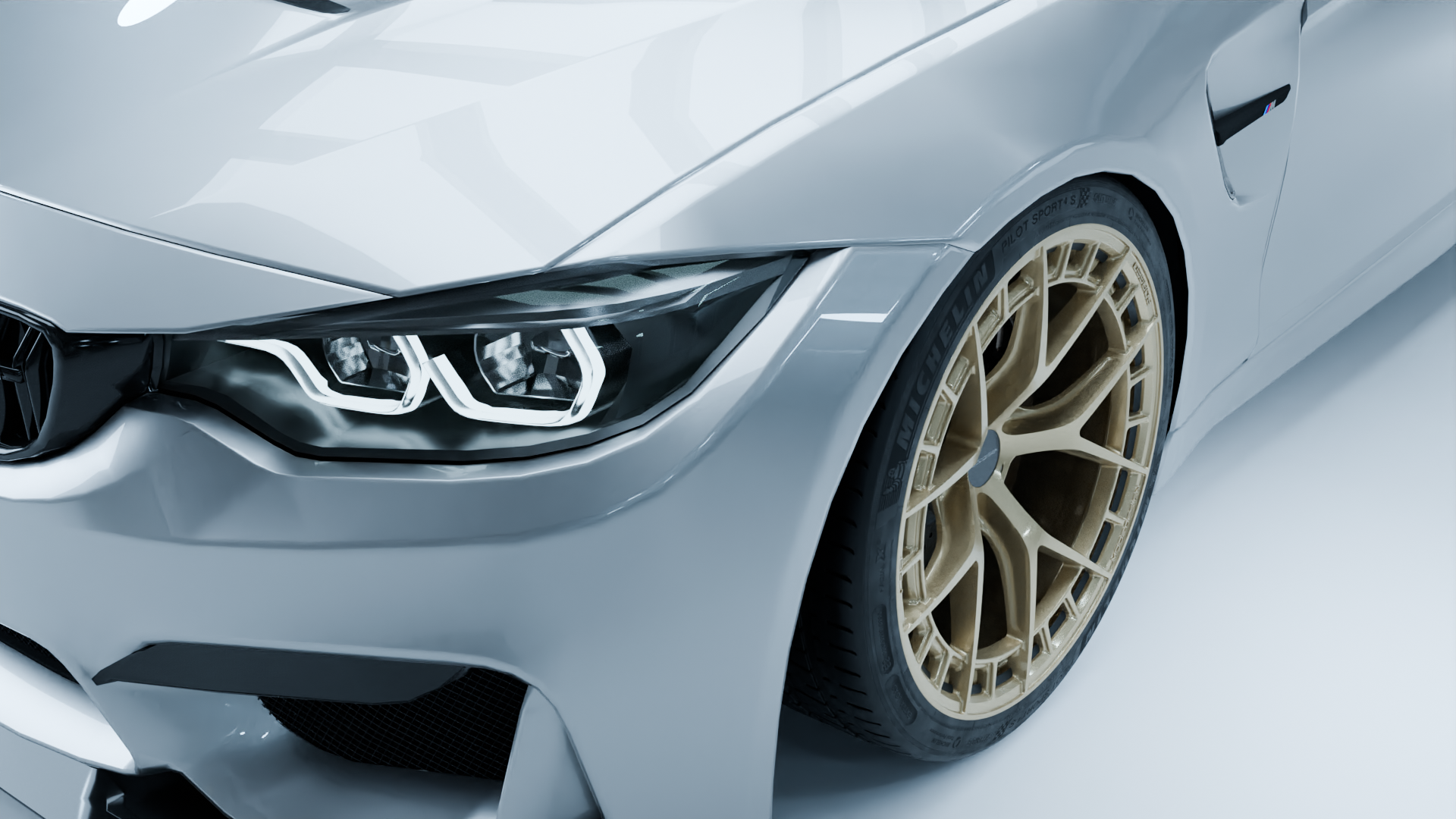 MODE Design FR-1 Forged Wheels Titan Grey Set for BMW M3 F80 M4 F82 F83 - 0
