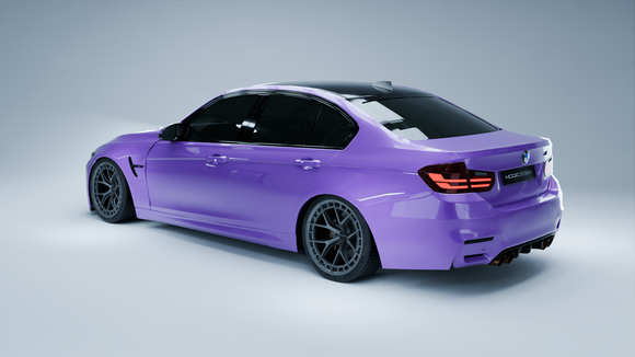 MODE Design FR-1 Forged Wheels Liquid Black Set for BMW M3 F80 M4 F82 F83 - MODE Auto Concepts