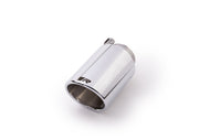 1 tail pipe Ø 102 mm angled, chromed, with adjustable spherical clamp connection