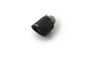 1 Carbon tail pipe Ø 102 mm angled, Titanium internals, with adjustable spherical clamp connection