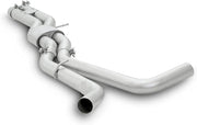 middle silencer (only mountable in connection with 046520 0500LR!), for mounting original fixing screws of the diagonal braces are necessary, incl. EC type approval