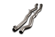 GPF-back Middle Silencer replacement pipe, NO (EC-) APPROVAL