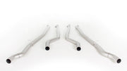 Cat-Back Racing exhaust tube instead of front silencer (without homologation)
