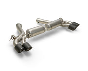 Axle-back-exhaust L/R, stainless steel, with integrated valves incl. (EC-) approval