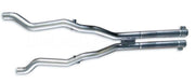 BMW 850iX G15 Coupe Non-resonated RACING GPF-back-section (center section replacement pipe)