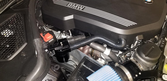 Burger 6086003556526 image 5 of 7: BMS Oil Catch Can for 2020-2026 B58 Toyota Supra GR MK5