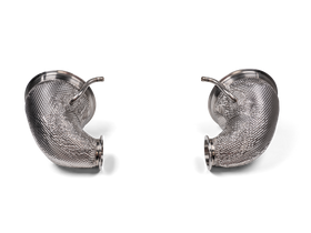 Akrapovič Porsche 992 911 GT3 RS Slip-On Race Line Adapter Set (SS) - MODE Auto Concepts