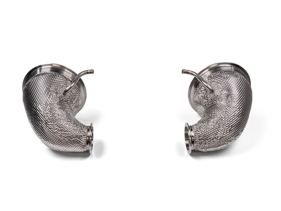 Akrapovič Porsche 992 911 GT3 RS Slip-On Race Line Adapter Set (SS) - MODE Auto Concepts