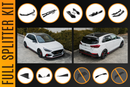 FLOW Designs  i30N Hatch PDE V6 FL2 2025 Full Lip Splitter Set - MODE Auto Concepts