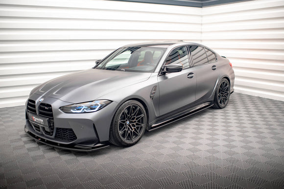 Maxton Design Side Skirts Diffusers V.1 BMW M3 G80