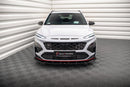 Maxton Design Front Splitter for V.2 Hyundai Kona N Mk1