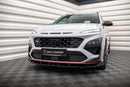 Maxton Design Front Splitter for V.2 Hyundai Kona N Mk1