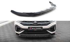 Maxton Design Front Splitter for V.1 Volkswagen T-Roc R / R-Line Mk1 Facelift