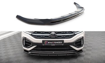 Maxton Design Front Splitter for V.1 Volkswagen T-Roc R / R-Line Mk1 Facelift