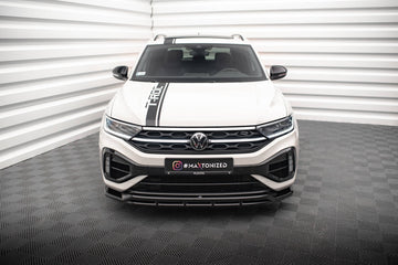 Maxton Design Front Splitter for V.1 Volkswagen T-Roc R / R-Line Mk1 Facelift