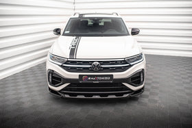 Maxton Design Front Splitter for V.2 Volkswagen T-Roc R / R-Line Mk1 Facelift