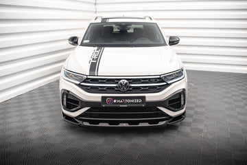 Maxton Design Front Splitter for V.2 Volkswagen T-Roc R / R-Line Mk1 Facelift