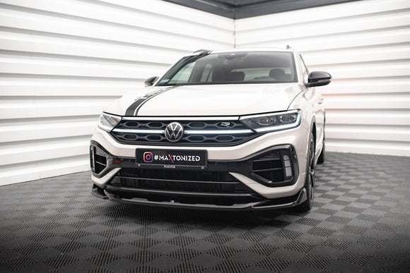 Maxton Design Front Splitter for V.2 Volkswagen T-Roc R / R-Line Mk1 Facelift