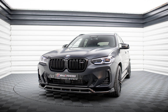 Maxton Design Front Splitter for BMW X3 M-Pack G01 Facelift / iX3 M-Pack G08 Facelift