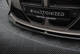 Maxton Design Front Splitter for V.4 CSL Look BMW M4 G82 / M3 G80