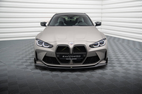 Maxton Design Front Splitter for V.4 CSL Look BMW M4 G82 / M3 G80
