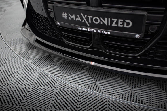 Maxton Design Front Splitter for V.4 CSL Look BMW M4 G82 / M3 G80