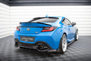 Maxton Design Rear Splitter (with vertical bars) V.3 Toyota GR86 Mk1 / Subaru BRZ ZD8
