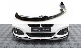 Maxton Design Front Splitter for V.4 CSL Look BMW 1 M-Pack / M140i F20 Facelift