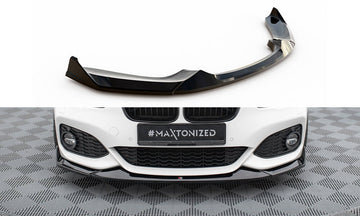 Maxton Design Front Splitter for V.4 CSL Look BMW 1 M-Pack / M140i F20 Facelift