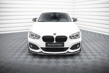 Maxton Design Front Splitter for V.4 CSL Look BMW 1 M-Pack / M140i F20 Facelift