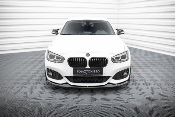 Maxton Design Front Splitter for V.4 CSL Look BMW 1 M-Pack / M140i F20 Facelift