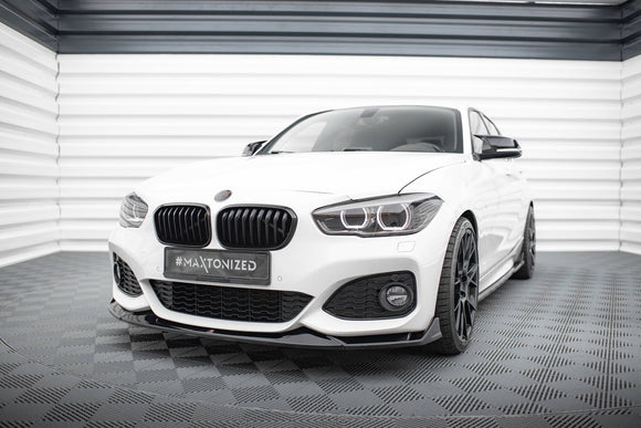 Maxton Design Front Splitter for V.4 CSL Look BMW 1 M-Pack / M140i F20 Facelift