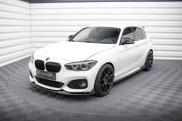 Maxton Design Front Splitter for V.4 CSL Look BMW 1 M-Pack / M140i F20 Facelift
