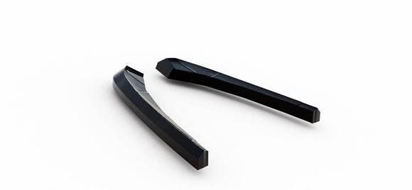 Maxton Design Rear Side Splitters V.1 BMW X3 M F97 Facelift