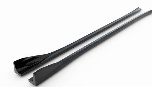 Maxton Design Side Skirts Diffusers BMW X3 M F97 Facelift