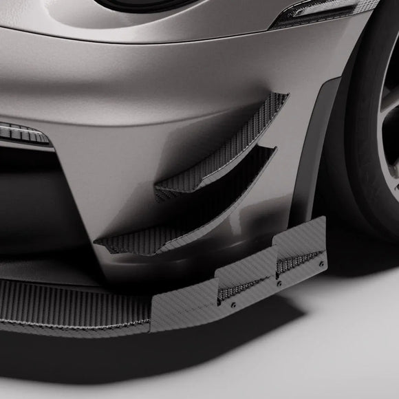 Vulcan Alpha Carbon Fiber Front Splitter - Porsche 911 GT3 (992)