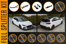 FLOW Designs  i30N Hatch PDE V6 FL2 2025 Full Lip Splitter Set - MODE Auto Concepts