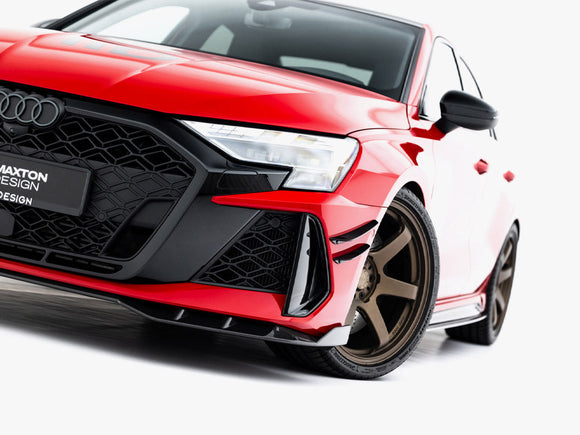 Maxton Design Set of Prepreg Carbon Splitters Audi RS3 Sedan 8Y Facelift