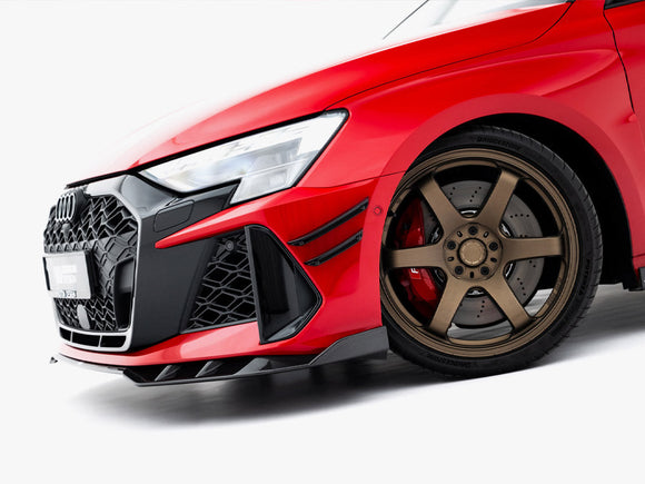 Maxton Design Set of Prepreg Carbon Splitters Audi RS3 Sedan 8Y Facelift