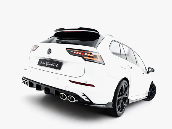Maxton Design Rear Side Splitters V.2 Volkswagen Golf R Wagon Mk8 / Mk8 Facelift