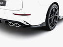 Maxton Design Rear Side Splitters V.2 Volkswagen Golf R Wagon Mk8 / Mk8 Facelift