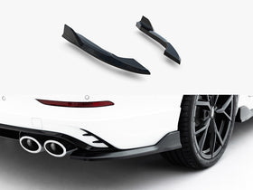 Maxton Design Rear Side Splitters V.1 Volkswagen Golf R Wagon Mk8 / Mk8.5 Facelift
