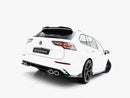 Maxton Design Rear Side Splitters V.1 Volkswagen Golf R Wagon Mk8 / Mk8.5 Facelift