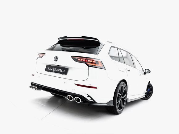 Maxton Design Rear Side Splitters V.1 Volkswagen Golf R Wagon Mk8 / Mk8.5 Facelift