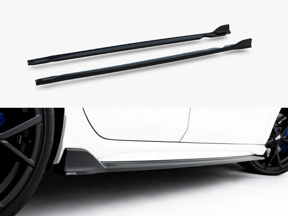 Maxton Design Side Skirts Diffusers Volkswagen Golf R Wagon Mk8 / Mk8.5 Facelift
